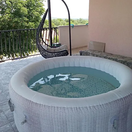 With Hot Tub Vrh, Krk - 24028 3* Vrh (Krk)